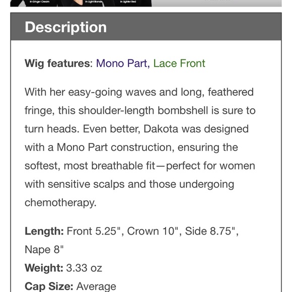 Envy Dakota Wig - Picture 5 of 14